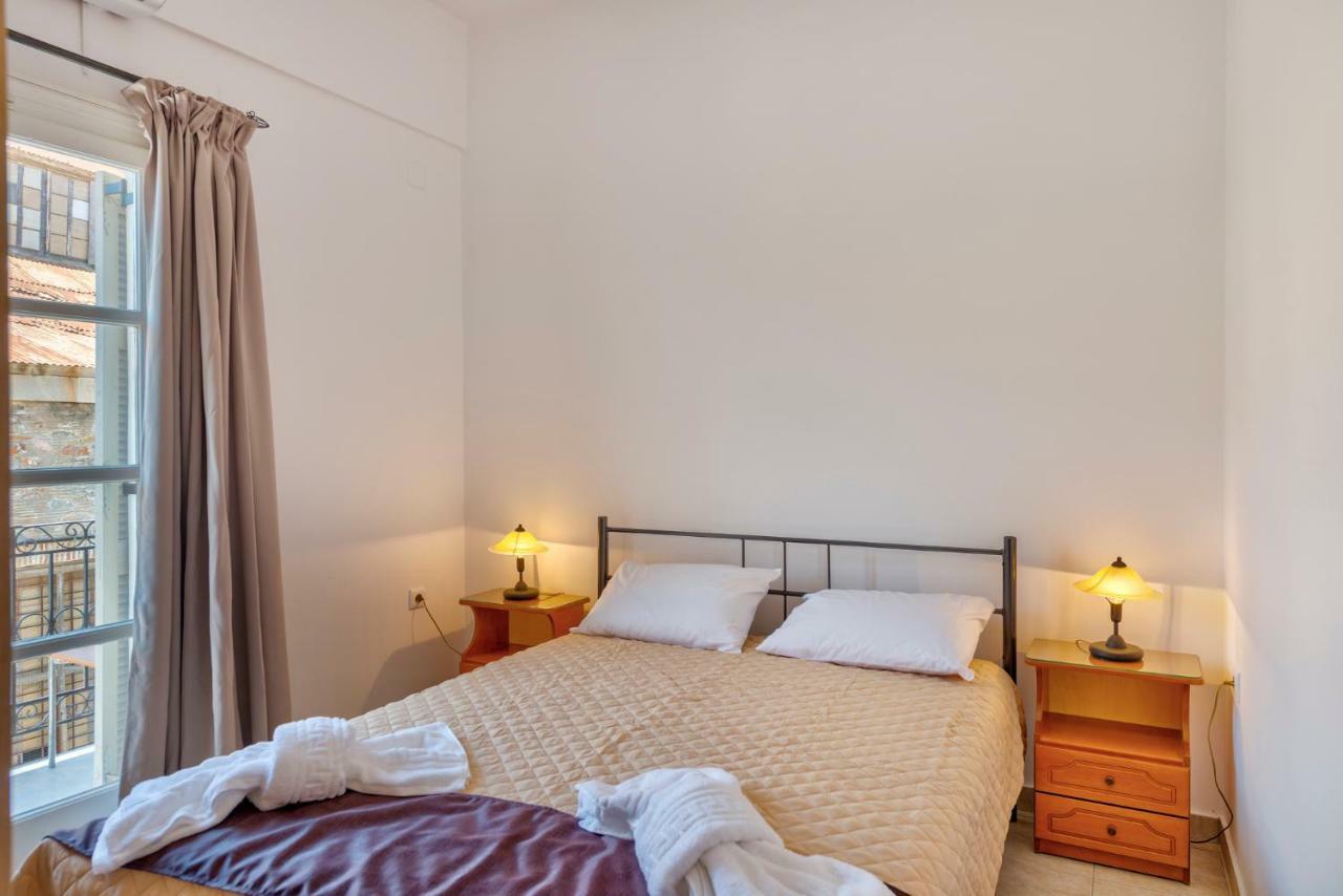 Ethrionplus Two Rooms Apartments Balconies 100 M From The Port エルムポリ エクステリア 写真