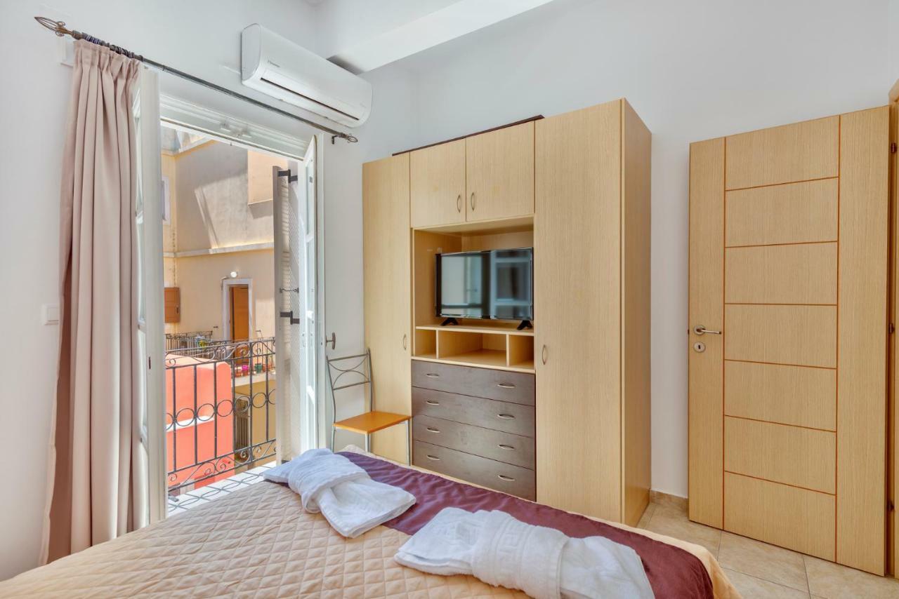Ethrionplus Two Rooms Apartments Balconies 100 M From The Port エルムポリ エクステリア 写真