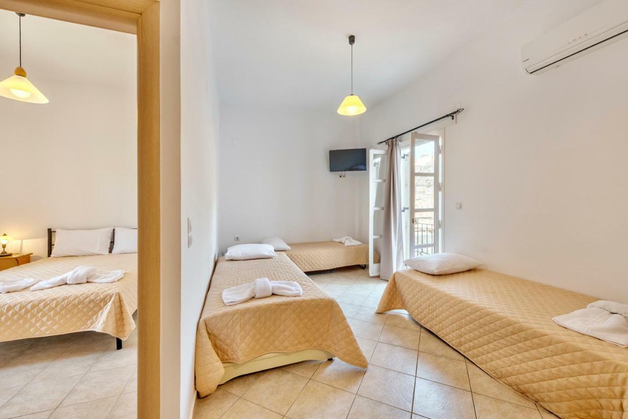 Ethrionplus Two Rooms Apartments Balconies 100 M From The Port エルムポリ エクステリア 写真